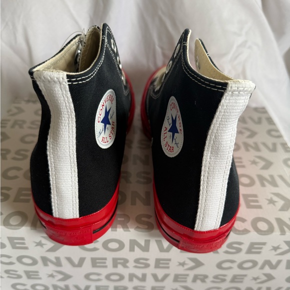 NWT Converse Commes Des Garçon high tops US 10 - Picture 4 of 7